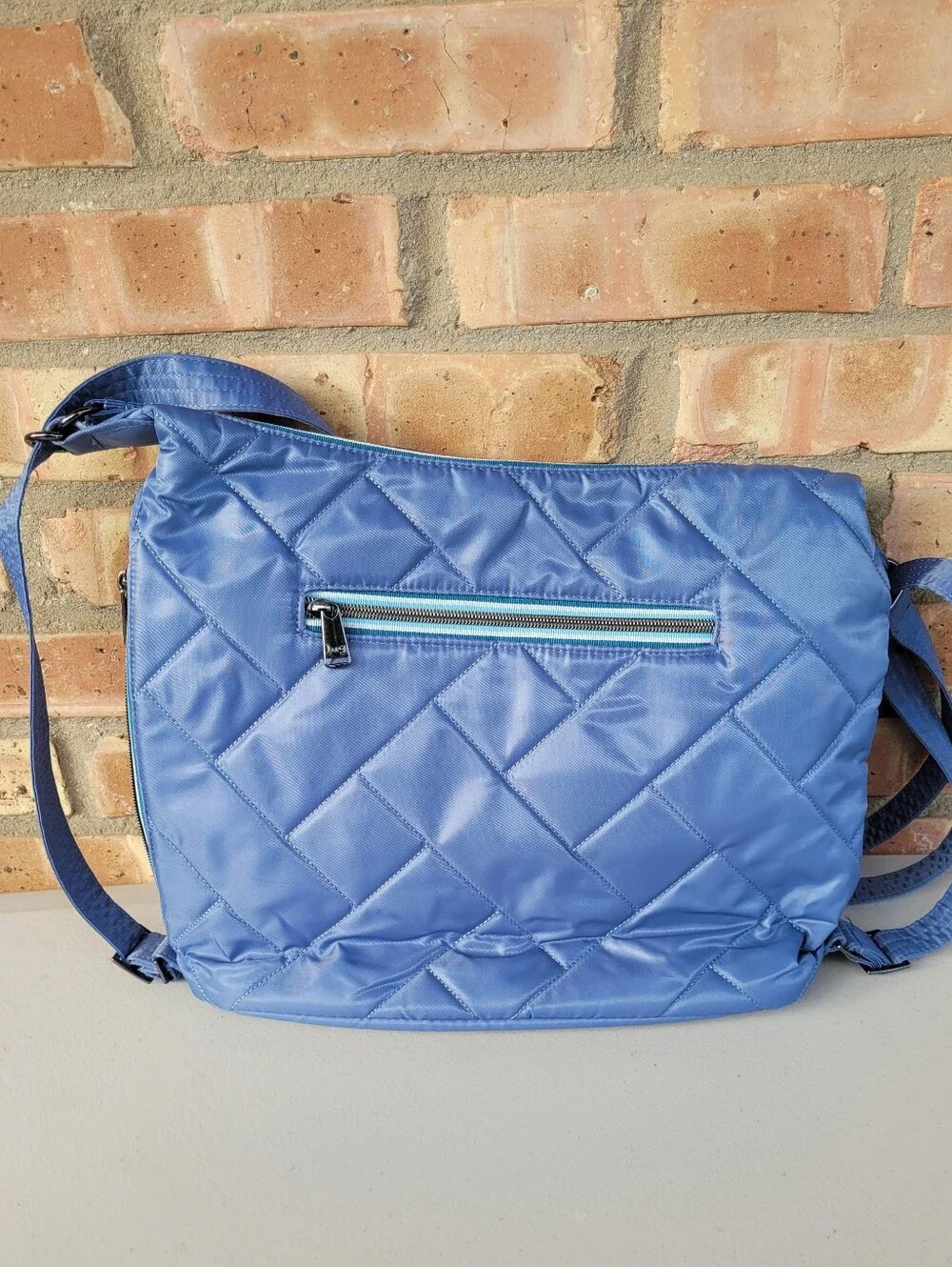 lug Zipliner 2 Convertible Shoulder Hobo Crossbody Bag Backpack